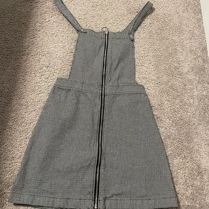 H&M by divided, size small, wore 3 times, black & white dress/overalls.